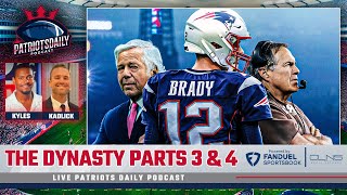 LIVE Patriots Daily Biggest Takeaways from The Dynasty Parts 3 amp 4 w Mike Kadlick [upl. by Yeca]