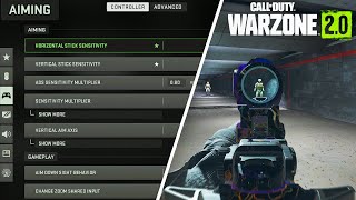 EASY tips to INSTANTLY IMPROVE your AIM on Warzone 3 Best Settings  Secret Tips [upl. by Elleon]