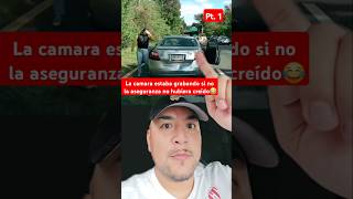 Pensaron sacarle miles de dolares a la aseguranza pero no sabian que la dashcam estaba grabando fy [upl. by Aydne424]