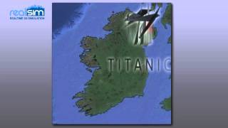 Animating Irish Ice Sheet during the last Glacial Period [upl. by Aynas]