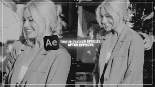 twitch flicker effects  after effects [upl. by Karlyn]