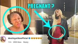 Genevieve Nnaji Pregnant  Set Internet On Fire With Tears Of Joy Destiny Etiko React [upl. by Ainolopa]