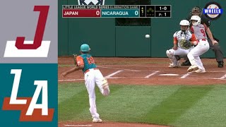 Japan vs Nicaragua MUST WATCH AMAZING ELIMINATION GAME  2022 Little League World Series [upl. by Enerehs232]