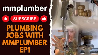 Plumbing jobs with mmplumber ep1 [upl. by Westhead]