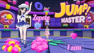 Zepeto Tutorial on jump master Hidden Level earn 💎 zem in jump master jumpmasterzepeto [upl. by Ellennahc]