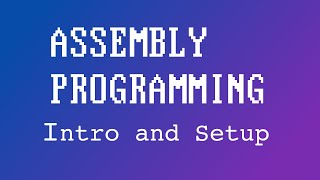 01 Assembly Programming in DOSBox [upl. by Lenny967]