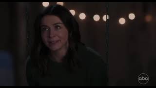 Greys Anatomy 18x18 Amelia Tells Nick it was Hard after Derek for Meredith but he makes her happy [upl. by Leitnahs]