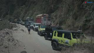 Suzuki Jimny 4x4 off road thrill in Nepal  Suzuki Jimny RARA Adventure [upl. by Eerehs993]