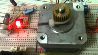 L297 L298 Stepper Motor Driver with NE555P [upl. by Lelith]