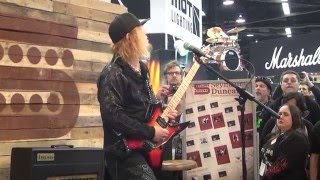 Akira Takasaki Demo at Seymour Duncan Booth at NAMM 2016 on 1222016 [upl. by Ita]