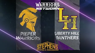 2023 Warrior Football  Pieper Warriors vs Liberty Hill Panthers [upl. by Otilia898]