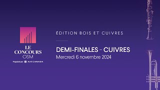 Concours OSM 2024  Demifinales 6 novembre [upl. by Okoyk]