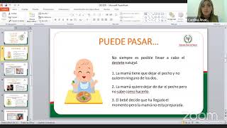 Webinar quotDestete Respetuosoquot [upl. by Gnud]