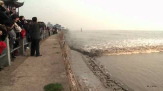 Qiantang River Tide Wave [upl. by Harty]