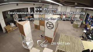 EVAPlanner Environmental Adaptive Quadrotor Planning [upl. by Nerahs953]