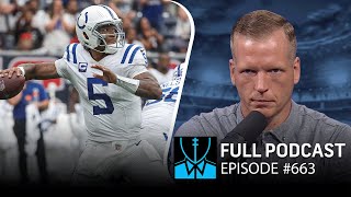 Pick 6 Bears fire OC Colts to play Richardson  Chris Simms Unbuttoned FULL Ep 663  NFL on NBC [upl. by Phedra]