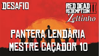 Red Dead Redemption 2  Mestre Caçador 10 Pantera Lendária [upl. by Lashonde]