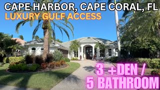 GULF ACCESS SHOWCASE HOME  CAPE CORAL FL 165 [upl. by Manup81]