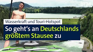 Deutschlands größter Stausee Der Forggensee zwischen Wasserkraft und Hotspot I BR24 vor Ort [upl. by Annairdua300]