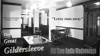 The Great Gildersleeve E24 Leroy runs away  NBC Radio Broadcast February 1 1942 [upl. by Ispep]