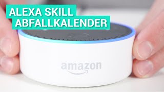 Amazon Alexa Skill  Abfallkalender [upl. by Jarrid]