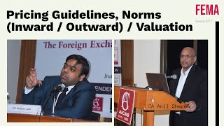 SESSION XVI  FEMA Pricing Guidelines Norms Inward  Outward  Valuation [upl. by Emelia]