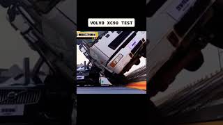 Volvo xc90 crash test  volvo crashtest volvoxc90  Volvo car stunt [upl. by Bernat306]