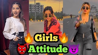 😈Girls attitude videos🔥  attitude girls reels  girls attitude status  Instagram reels🦋 [upl. by Daffi]