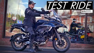 2022 Benelli TRK 502 First Ride Review [upl. by Nace]