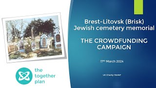 BrestLitovsk Brisk Cemetery Memorial  Crowdfunding talk [upl. by Eivol317]