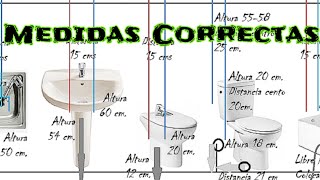 LAS MEDIDAS CORRECTAS DE LAS TOMAS DE AGUA Y DESAGÜES🛁SOLDARSIFONESDESAGÜESMULTICAPAPVCATASCO [upl. by Leanahtan]