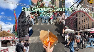 San Gennaro Festival Vlog [upl. by Alejo]