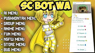 SC BOT WA FREE  NO ENC 100  NO PW  PUSH KONTAK  JAGA GRUP  DLL [upl. by Aushoj]