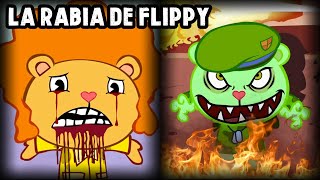 CREEPYPASTA DE HAPPY TREE FRIENDS quotLA RABIA DE FLIPPYquot [upl. by Eahsed]