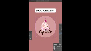 A Logo design process for pastry bakery business [upl. by Geibel]