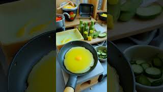 FRIED EGG amp OKRA RECIPE 🍳 Quick amp Easy Southern Comfort Food food egg shorts cooking [upl. by Jinny268]