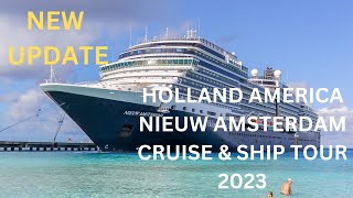 Nieuw Amsterdam Ship amp Cruise Tour [upl. by Arimas]