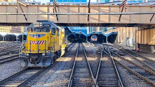 Metra UPW  Train 56  Elburn to Chicago All Stops  Cab Ride [upl. by Zetrauq133]