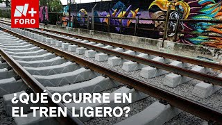 Suspenden servicio del tren ligero de forma parcial en CDMX hoy 27 septiembre 2024  Las Noticias [upl. by Rhoades]