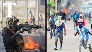 Haiti violence Six dead after chaos erupts during nationwide protest [upl. by Skantze]