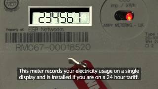 How to Read an Electronic Meter [upl. by Eimme]