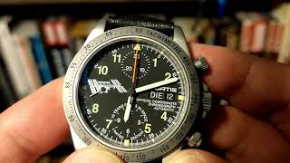 Fortis Cosmonaut Chronograph Unboxing by Timber Wolfs Den [upl. by Vern]