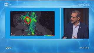 Colori delle allerte e quantità di precipitazione vanno sempre di pari passo Geo del 23102024 [upl. by Gnos]