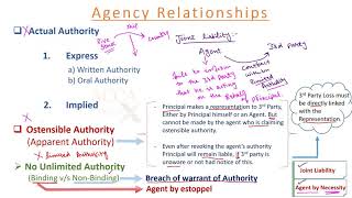 Contract of Agency  Law  Lecture 14 [upl. by Aiak79]