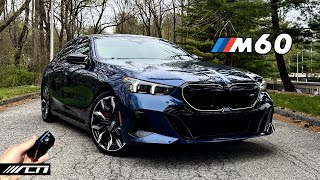 2024 BMW i5 M60 Full Review and Tour  A Worthy M550i Successor [upl. by Llewxam]