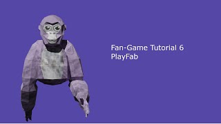 How to add playfab to your Gtag fan game [upl. by Elly]