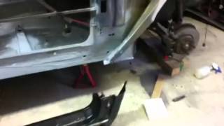 BMW e36 coupe rust repairs [upl. by Eahsram]