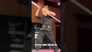 Amazing Xtreme Sport Karate Bo Grand Champion Martial Arts Form karate bo martialarts staff [upl. by Aniloj]