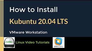 How to Install Kubuntu 2004 LTS  Quick Look on VMware Workstation [upl. by Carrissa454]