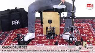 MEINL Percussion  MEINL Percussion  Cajon Drum Set  CAJDRUMSET [upl. by Samson]